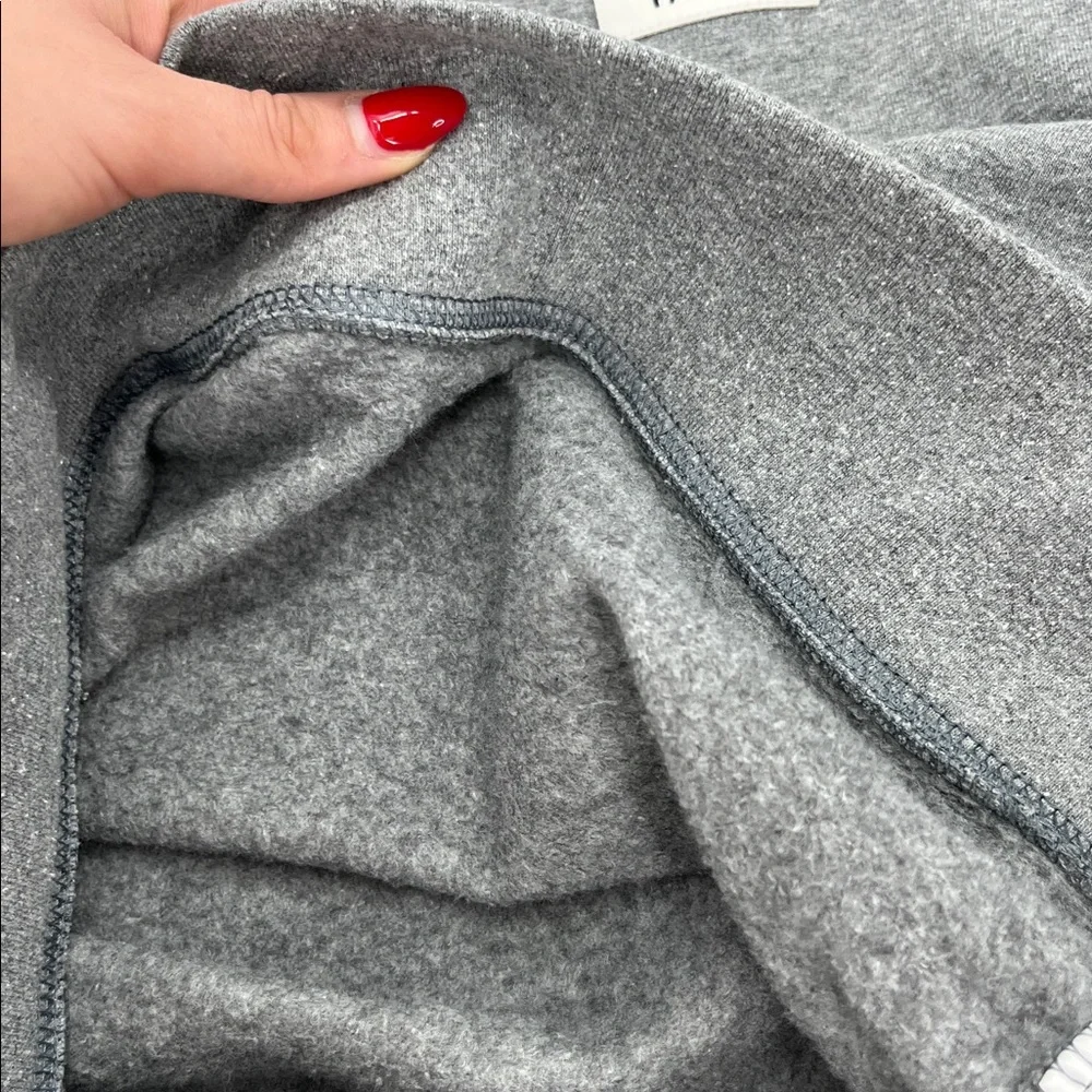 The north face grey fleece heritage crewneck sweatshirt XS Gorpcore athleisure